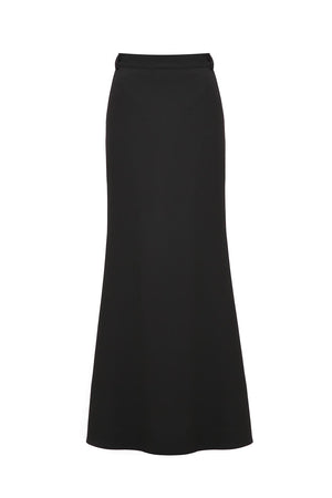 Black maxi skirt