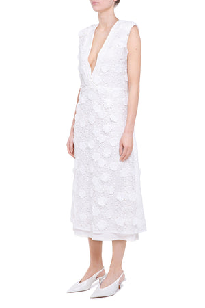 White lace dress