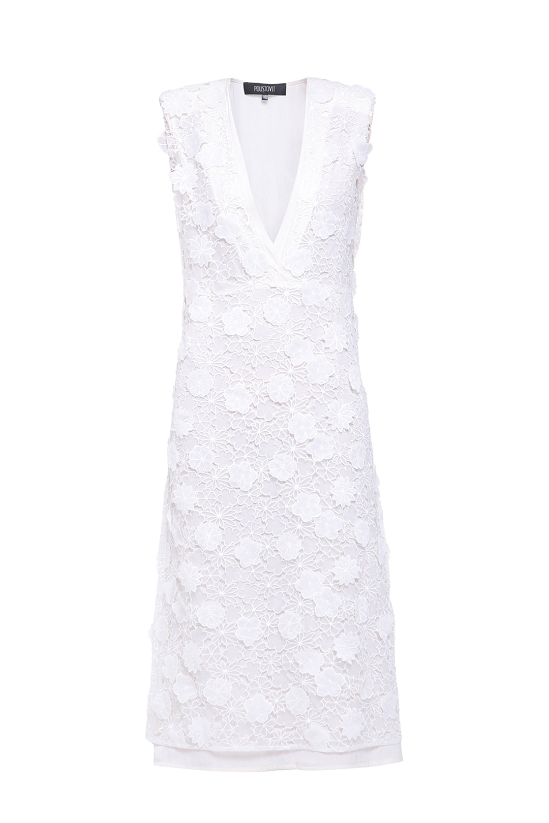 White lace dress