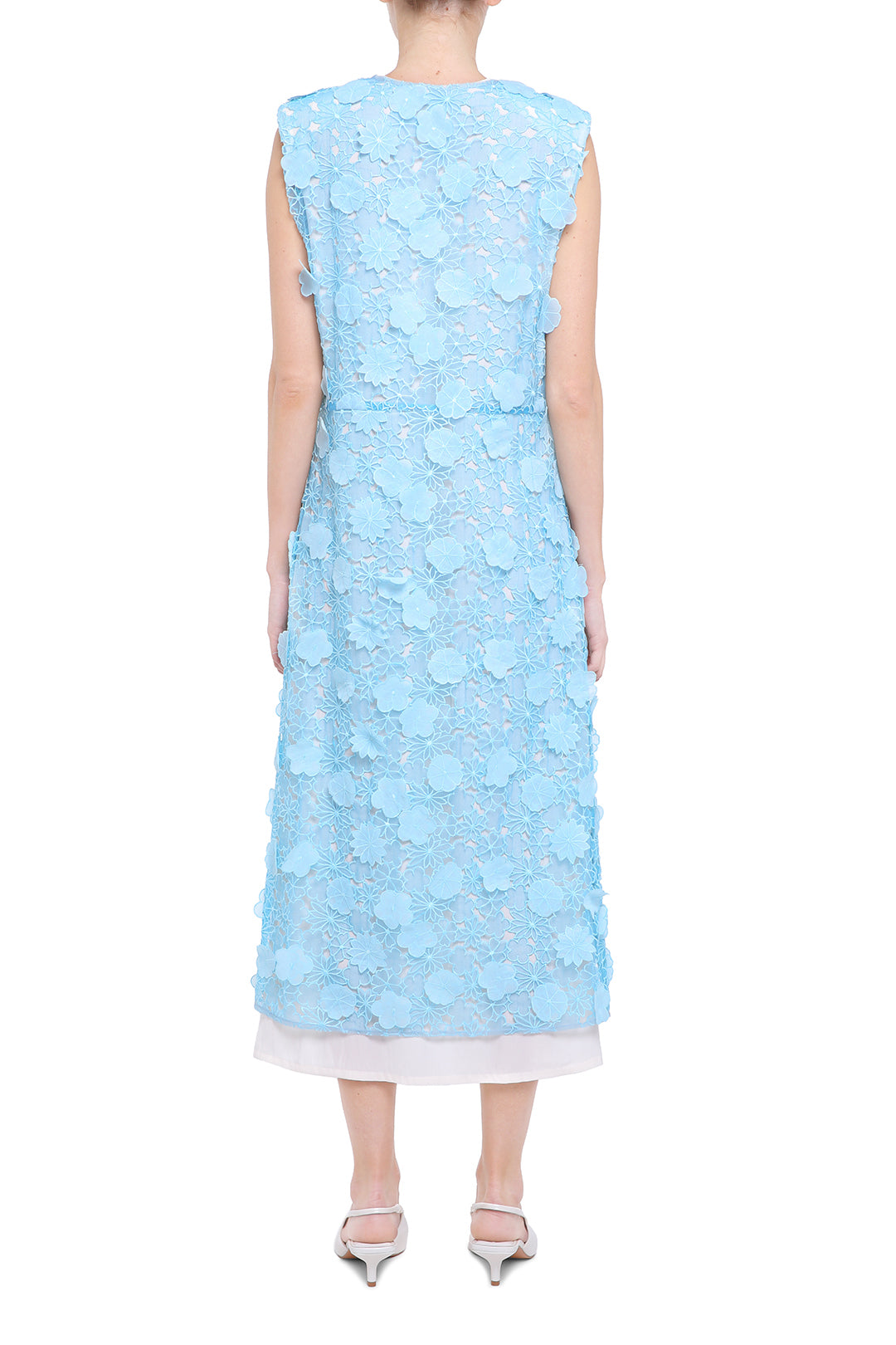 Ligh blue lace dress