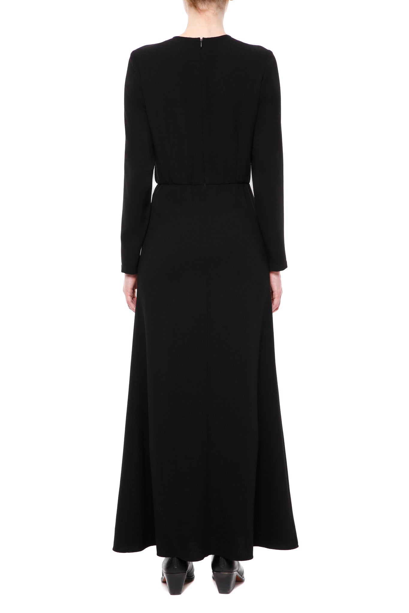 Black maxi dress