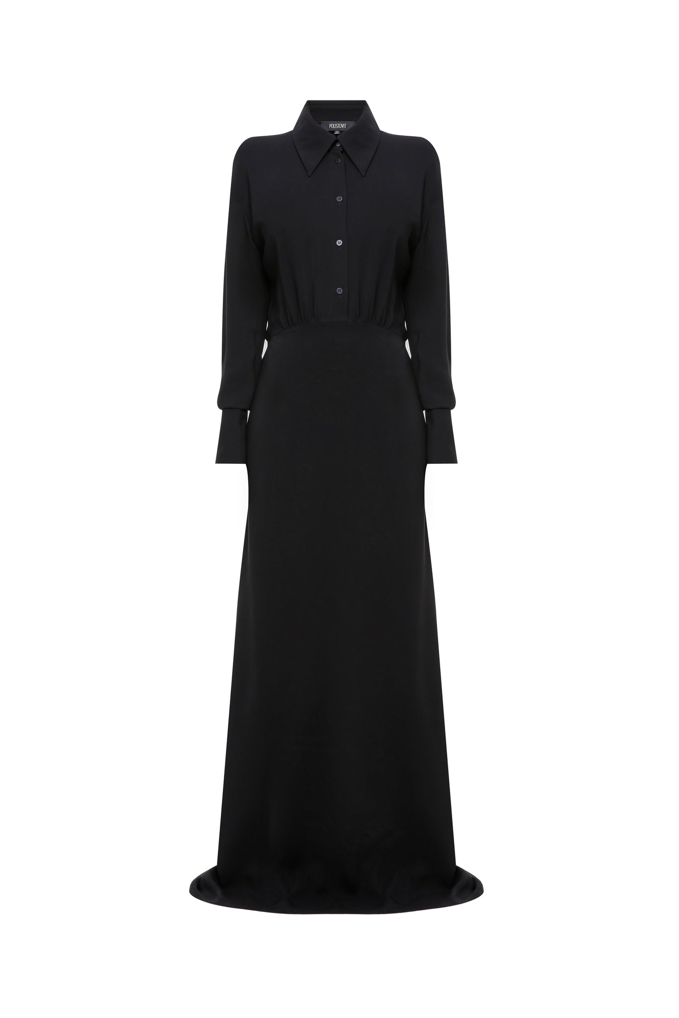 Black maxi dress POUSTOVIT Black maxi dress POUSTOVIT