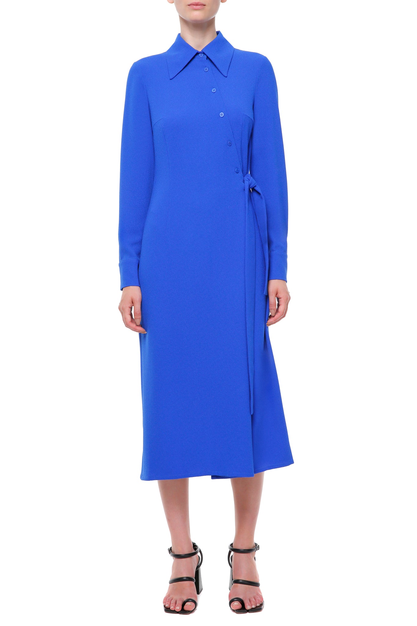 Синя сукня-сорочка
