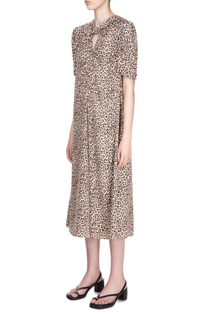 Leopard printed dress