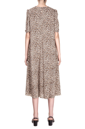 Leopard printed dress