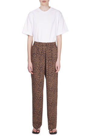 Leopard printed trousers